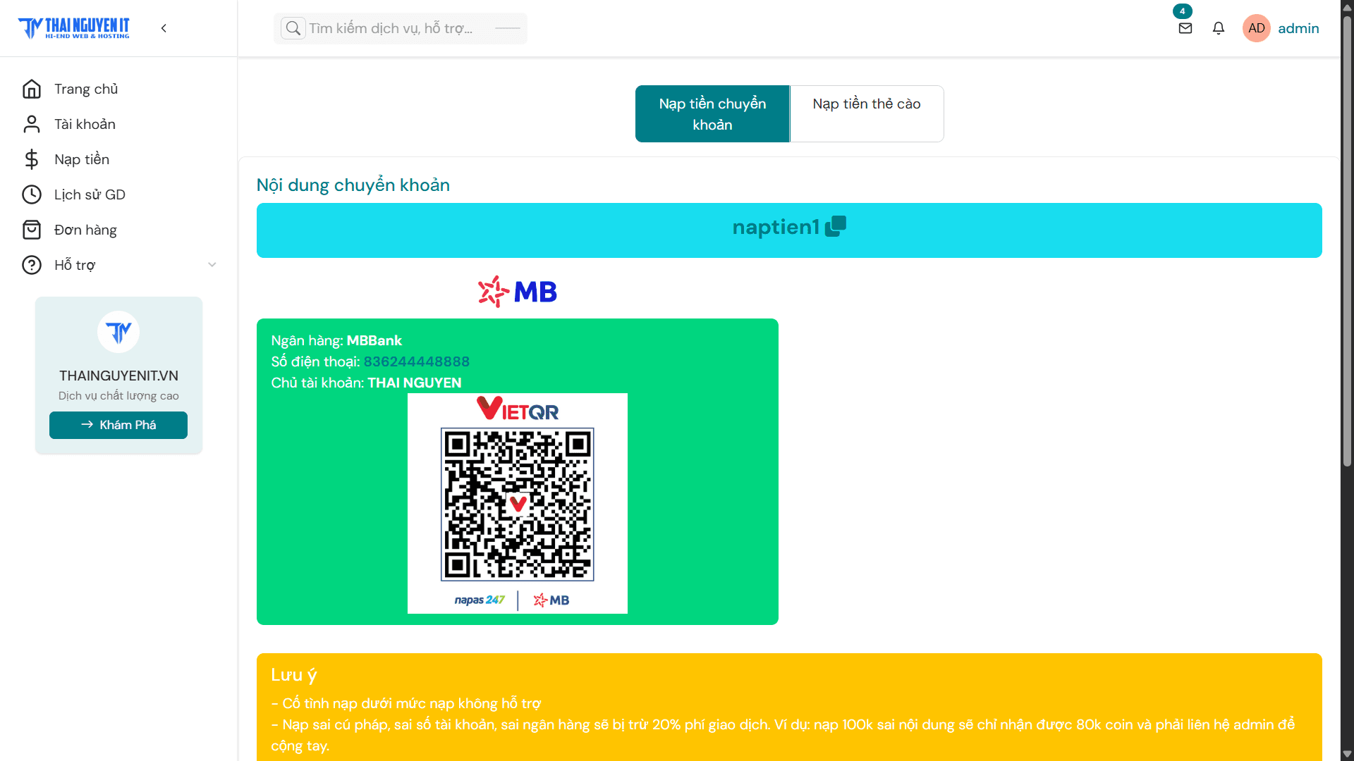 [SHOPCLONE] Thiết kế website bán clone, via, tài nguyên ads v.v - Image 4