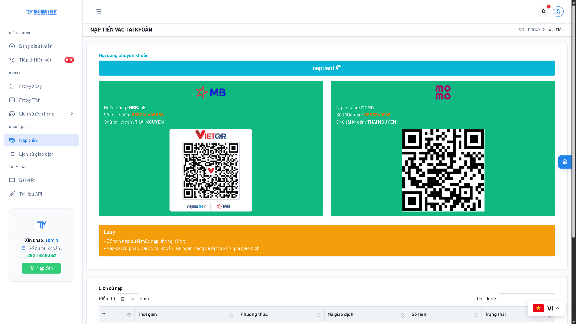 [SELLPROXY] Thiết kế website bán proxy xoay dân cư - Image 8