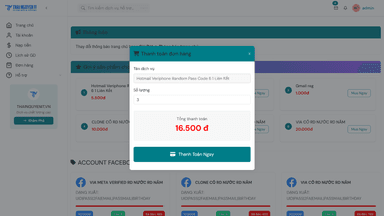 [SHOPCLONE] Thiết kế website bán clone, via, tài nguyên ads v.v - Thumbnail 3