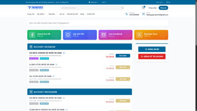 [SHOPCLONE2] Thiết kế website bán nguyên liệu ADS tự động - Thumbnail 2