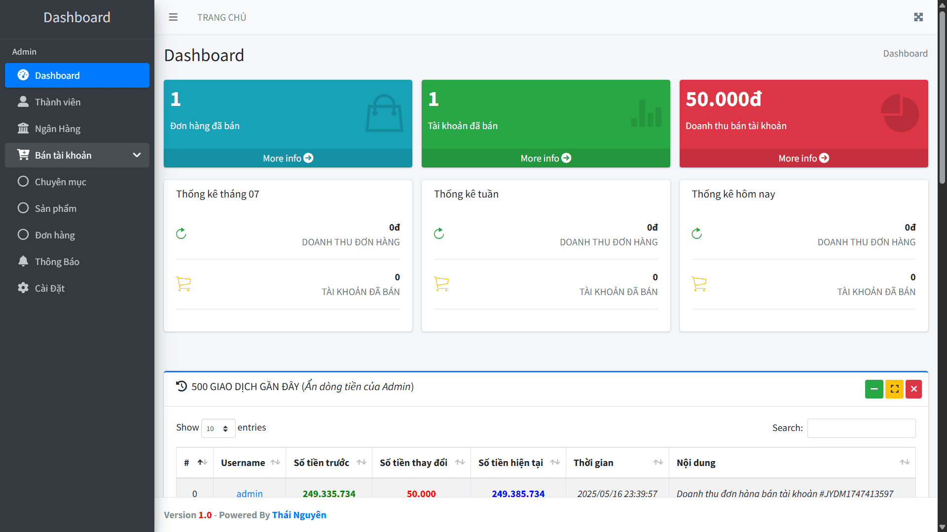 [SHOPCLONE] Thiết kế website bán clone, via, tài nguyên ads v.v - Image 9