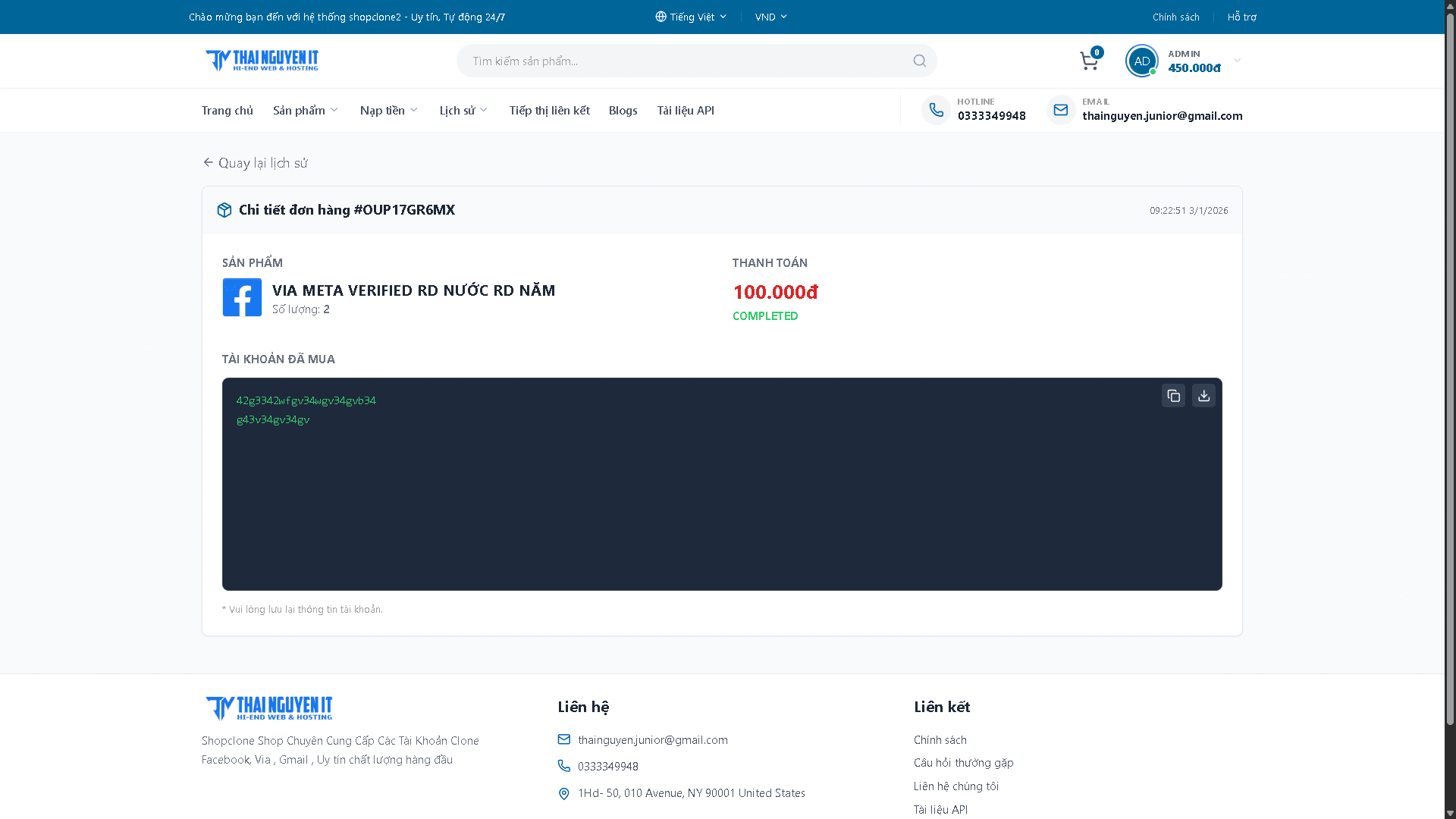 [SHOPCLONE2] Thiết kế website bán nguyên liệu ADS tự động - Image 6