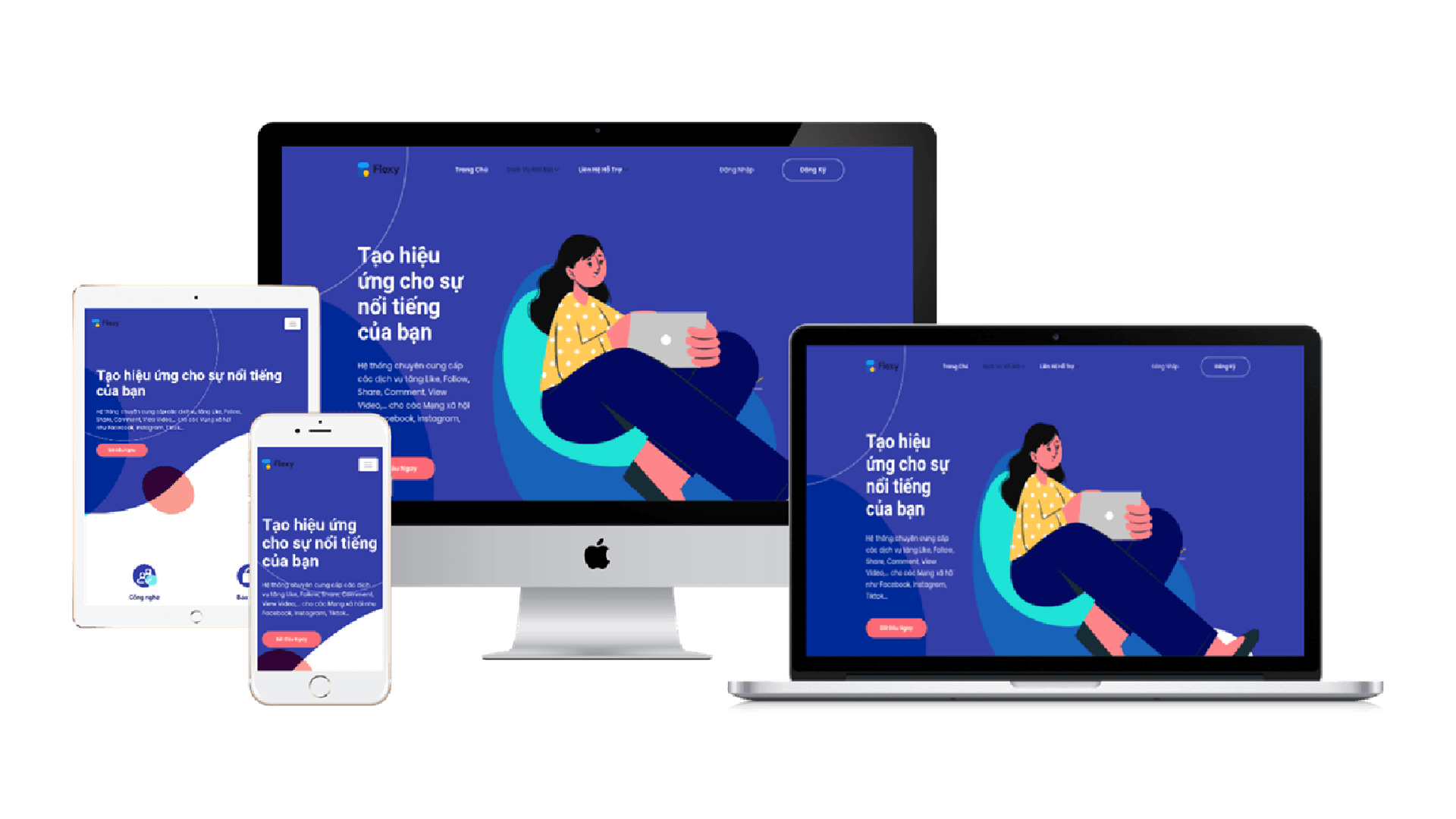 [SMM Panel V1] Website bán tương tác mạng xã hội tự động - Image 1
