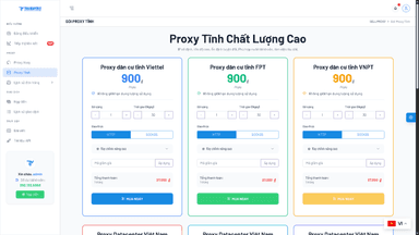 [SELLPROXY] Thiết kế website bán proxy xoay dân cư - Thumbnail 5